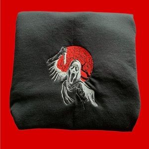 ghostface inspired crewneck